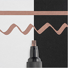 Маркер для каллиграфии "Pen-Touch Calligrapher", 5.0 мм, бронзовый