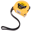 Рулетка Deli YS EDL9002B, 2 м х 13 мм, желтый, черный - 4
