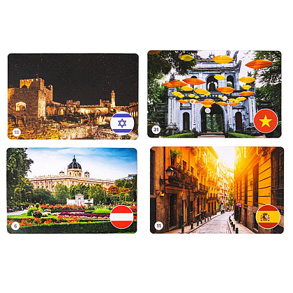 Игра настольная "МЕМО. Флаги и столицы" - 4