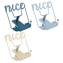 Подставка для книг "Nice", металл, ассорти