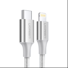 Кабель UGREEN US304-70523, 1 м, серый 