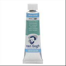 Краски акварельные "Van Gogh", 661 бирюзовый зеленый, 10 мл, туба
