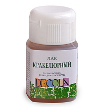 Лак кракелюрный "Декола", 50 мл.