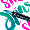 Маркер-кисть "Dual Metallic Brush", розовый металлик - 5
