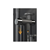 Молоток Deli HS EHT7008, 0,25 кг, Soft Touch, черный - 4