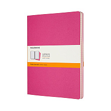 Блокнот "Cahier Journal Xlarge", А4, 190x250 мм, 60 л, 3 шт, розовый неон