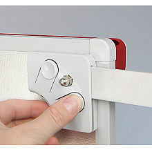 Флипчарт 2x3 "Mobilchart Pro Red" (TF18), 100x70 см