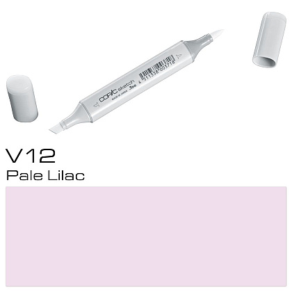 Маркер перманентный "Copic Sketch", V-12 бледно-сиреневый