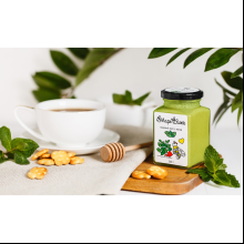 Медовый мусс "МарьЯжъ" с мятой, 300 гр 