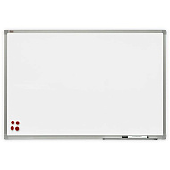 Магнитная доска с керамическим покрытием белая, 60x90 см