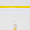 Ручка гелевая "Gelly Roll Glaze", 0.6 мм, прозрачный, стерж. желтый - 2