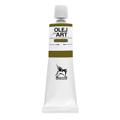 Краски масляные Renesans "Oils for art",  71 зелень сочная, 60 мл, туба