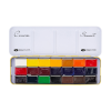 Краски акварельные "Сонет", 21 цвет, кюветы - 3
