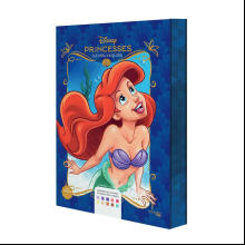 Раскраска по номерам на французском языке "Coloriages mystères Disney Collector - Princesses"