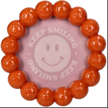 Фоторамка "Smiley", 10х10 см, полирезина, оранжевый