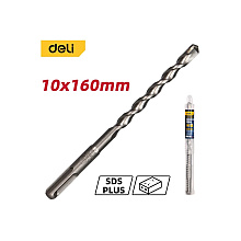 Бур по бетону Deli YS EDH-Y101600, 10x160 мм, SDS-PLUS