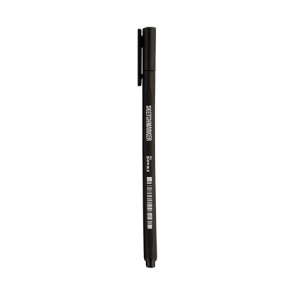 Ручка капиллярная "Sketchmarker Artist fine pen", 0.4 мм, черный