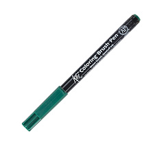Маркер акварельный "Koi Color Brush", зеленый