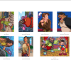Раскраска по номерам на французском языке "Coloriages mystères Disney - Héros & Méchants, la battle" - 4