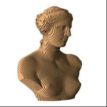 Пазл картонный 3D "Бюст Венера Милосская"