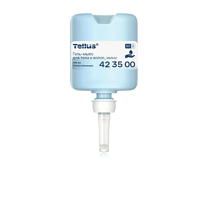Мыло-гель Tellus Премиум для тела и волос, 475 мл, SC2 мини - 4