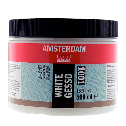 Грунт акриловый "Amsterdam", 500 мл, белый