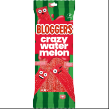 Мармелад "Bloggers. Крейзи вотермелон", 75 гр, со вкусом арбуза в кисло-сладкой обсыпке