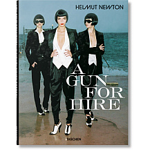 Книга на английском языке "A Gun for Hire", Helmut Newton