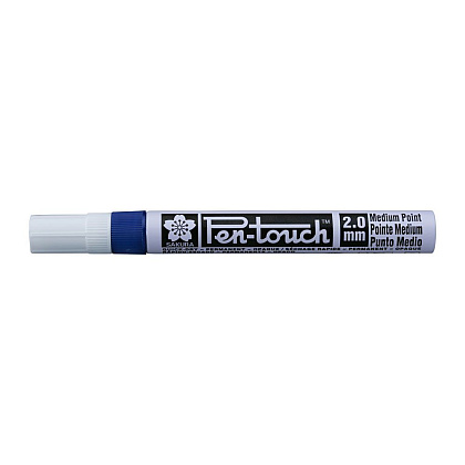 Маркер перманентный "Pen-Touch", М, синий - 3