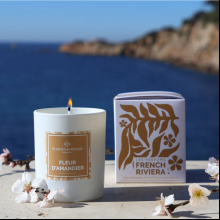 Свеча ароматическая PLANTES&PARFUMS "Almond Blossom", 180 гр