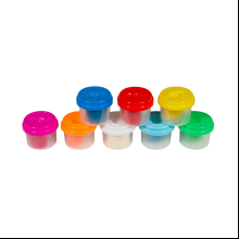 Тесто для лепки "HappyColor", 8 цветов, 160 гр.