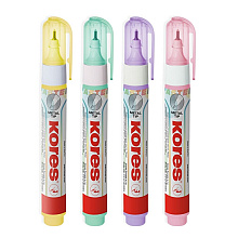 Корректор-ручка "Kores Metal Tip Pastel", 10 мл