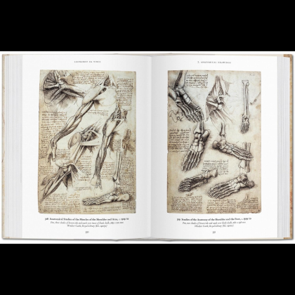 Книга на английском языке "Leonardo da Vinci. The Complete Drawings", Johannes Nathan - 7