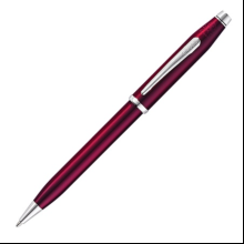 Ручка шариковая "Century II Translucent Plum Lacquer", 0.7 мм, красный, стержень черный