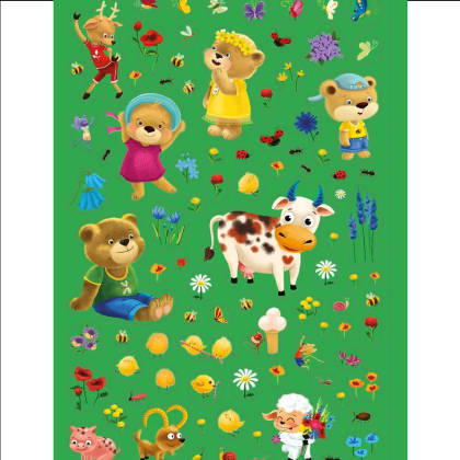Книга "600 наклеек. ДружиМишки на каникулах" - 7