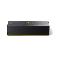 Ручка шариковая автоматическая Cross "Beverly Black Lacquer", 0.7 мм, черный, стерж. черный