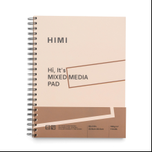 Скетчбук для графики "Himi", 22.8х30.4 см, 180 г/м2, 40 листов