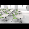 Стол Comf-Pro Coco Desk UR-83, 800х600х(540-755) мм, дуб белый - 7