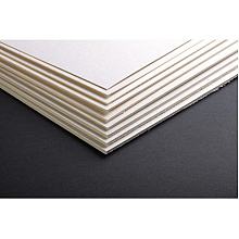 Картон художественный " Clairefontaine", 60x80 см, 1 мм, 500 г/м2, белый