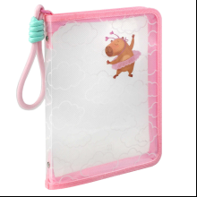 Папка для тетрадей "Капибара-милашка", А5, розовый