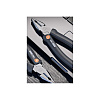 Длинногубцы Deli HS HT2007C, 180 мм, Soft Touch, оранжевый - 5