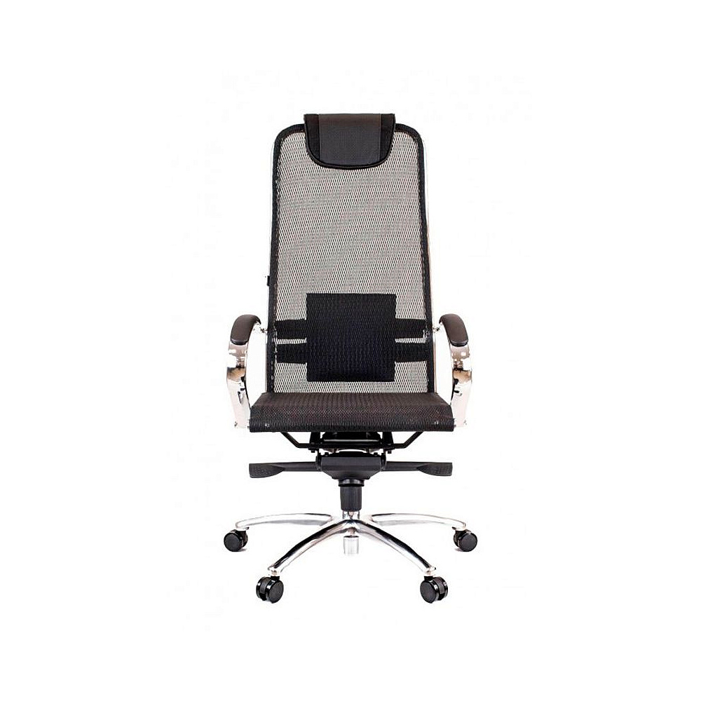 Кресло для руководителя EVERPROF "Deco", сетка, металл, черный - 2