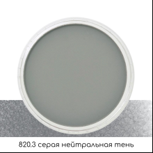 Ультрамягкая пастель "PanPastel", 820.3 серая нейтральная тень