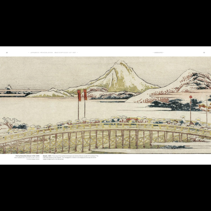Книга на английском языке "Masterpieces of Art. Japanese Woodblocks", Michael Robinson - 3