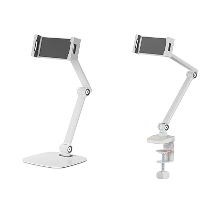 Крепление для планшета (смартфона) Tablet Stand, белый матовый - 5