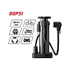 Насос велосипедный ножной Deli YS EDL880002, 5.5bar/80psi - 4