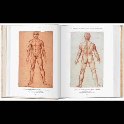 Книга на английском языке "Leonardo da Vinci. The Complete Drawings", Johannes Nathan - 3