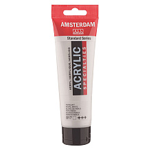Краска акриловая "Amsterdam", 817 белый перламутровый, 120 мл, туба