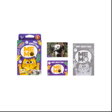 Игра настольная МЕМО "Мир животных" (32 карточки)