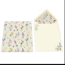 Набор бумаги почтовой Kartos "Wild Flowers Plico"